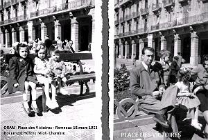 Oran- SDV- 7056- 1951 03 18 RAMEAUX PLACE DES VICTOIRES -
